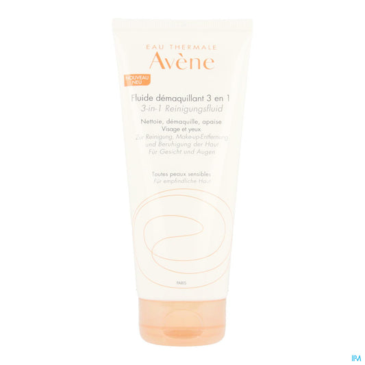 AVENE FLUIDE DEMAQUILLANT 3 EN 1 200 ML