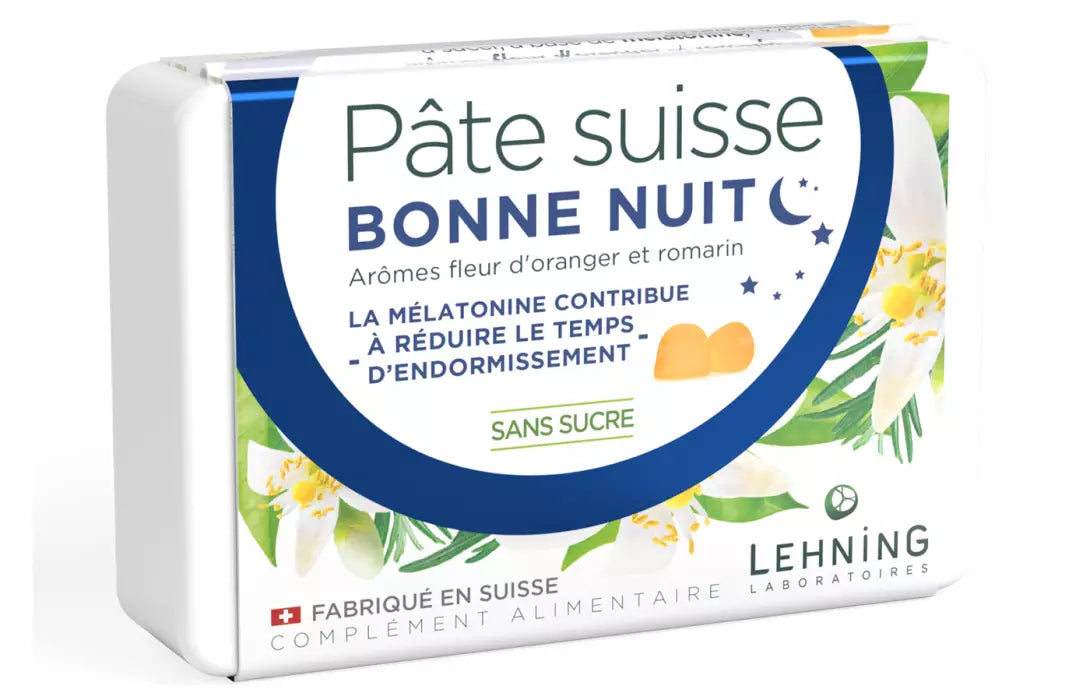 Pâte Suisse Bonne Nuit Pastilles Lehning 50g