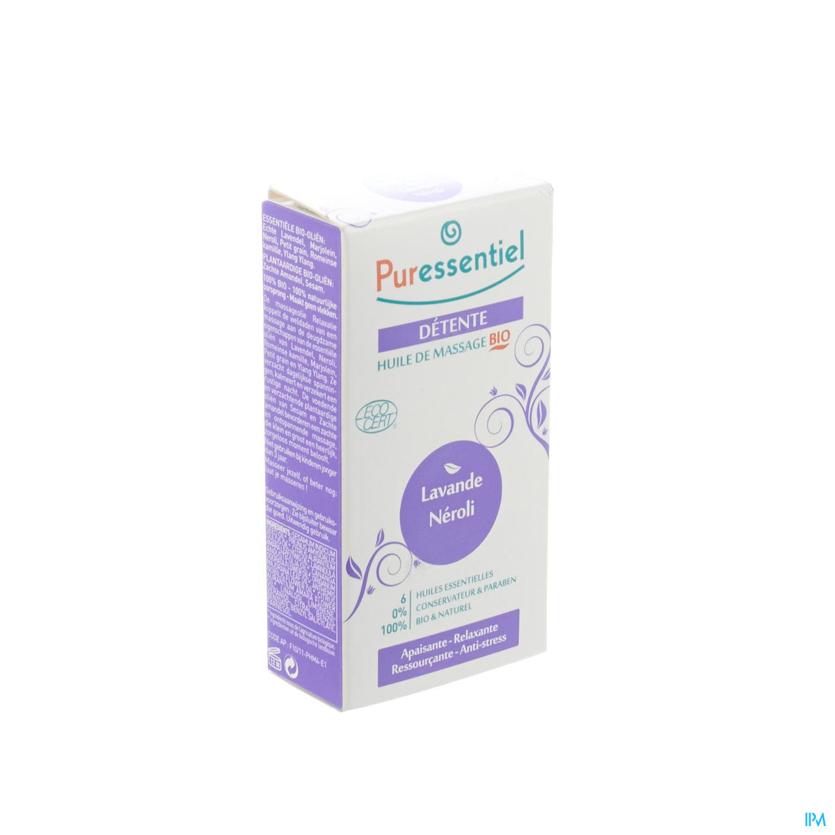 PURESSENTIEL HUILE MASSAGE DETENTE