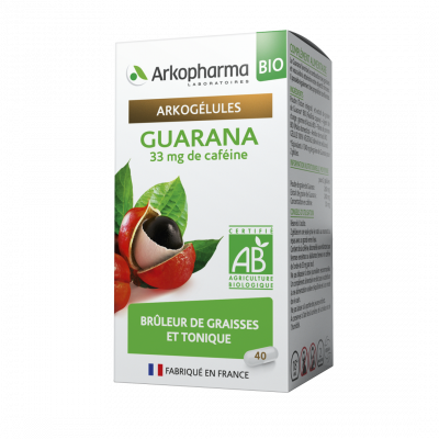ARKOGELULES GUARANA BIO 40 GEL