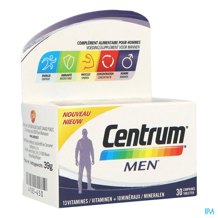 CENTRUM GENDER MEN FCT 30 CPR