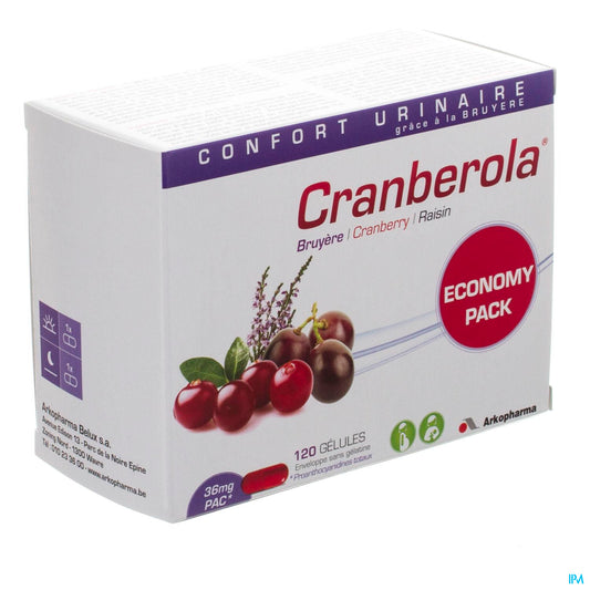 CRANBEROLA 120 CAPS              3215431