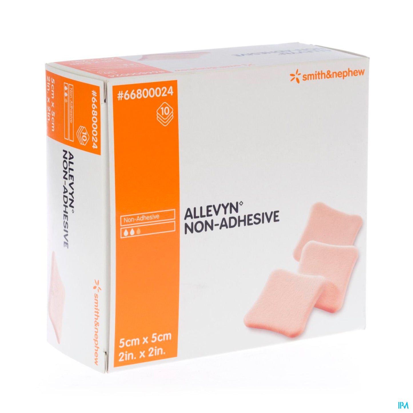 ALLEVYN 5*5 CM A 10             66800024