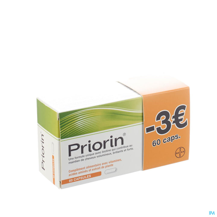 PRIORIN 60 CAPS PROMO -3 EURO