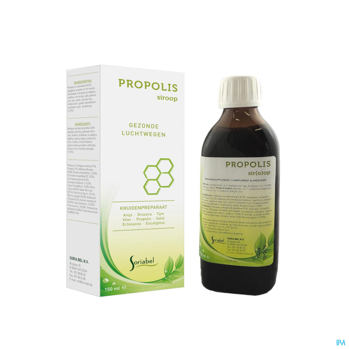 SORIA PROPOLIS SIROP TOUX 150 ML