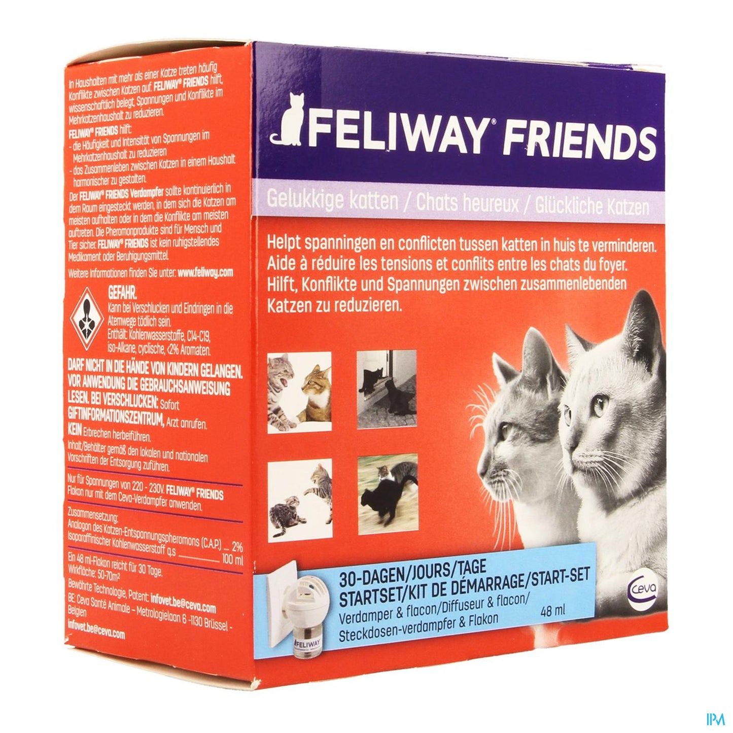 FELIWAY FRIENDS KIT DE DEMARRAGE 48ML VE