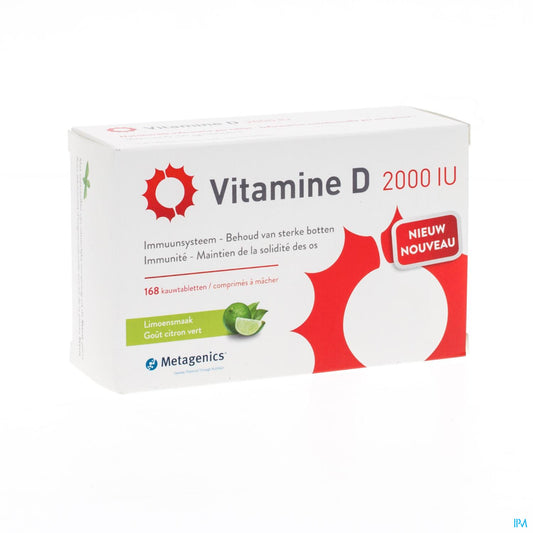 VITAMINE D 2000 U 168 CPR          18106
