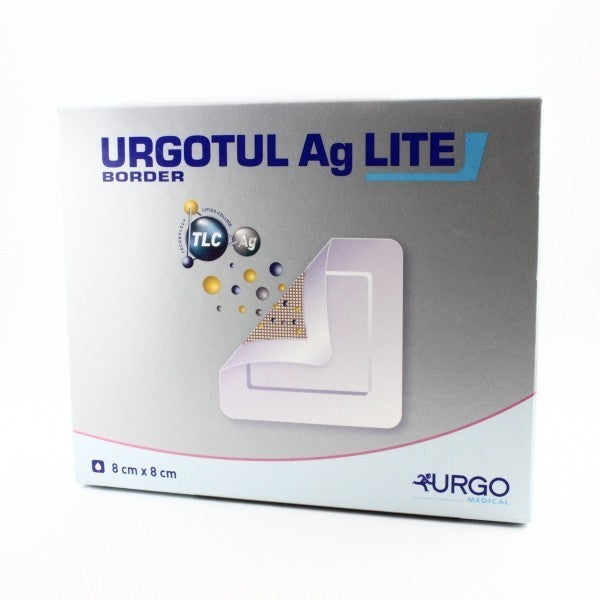 URGOTUL AG LITE BORDER 8*8 CM A 16