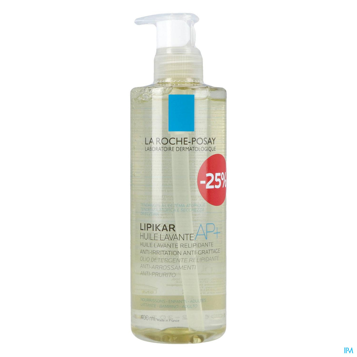 ROCHE POSAY LIPIKAR HUILE LAV AP+ 400ML PROMO