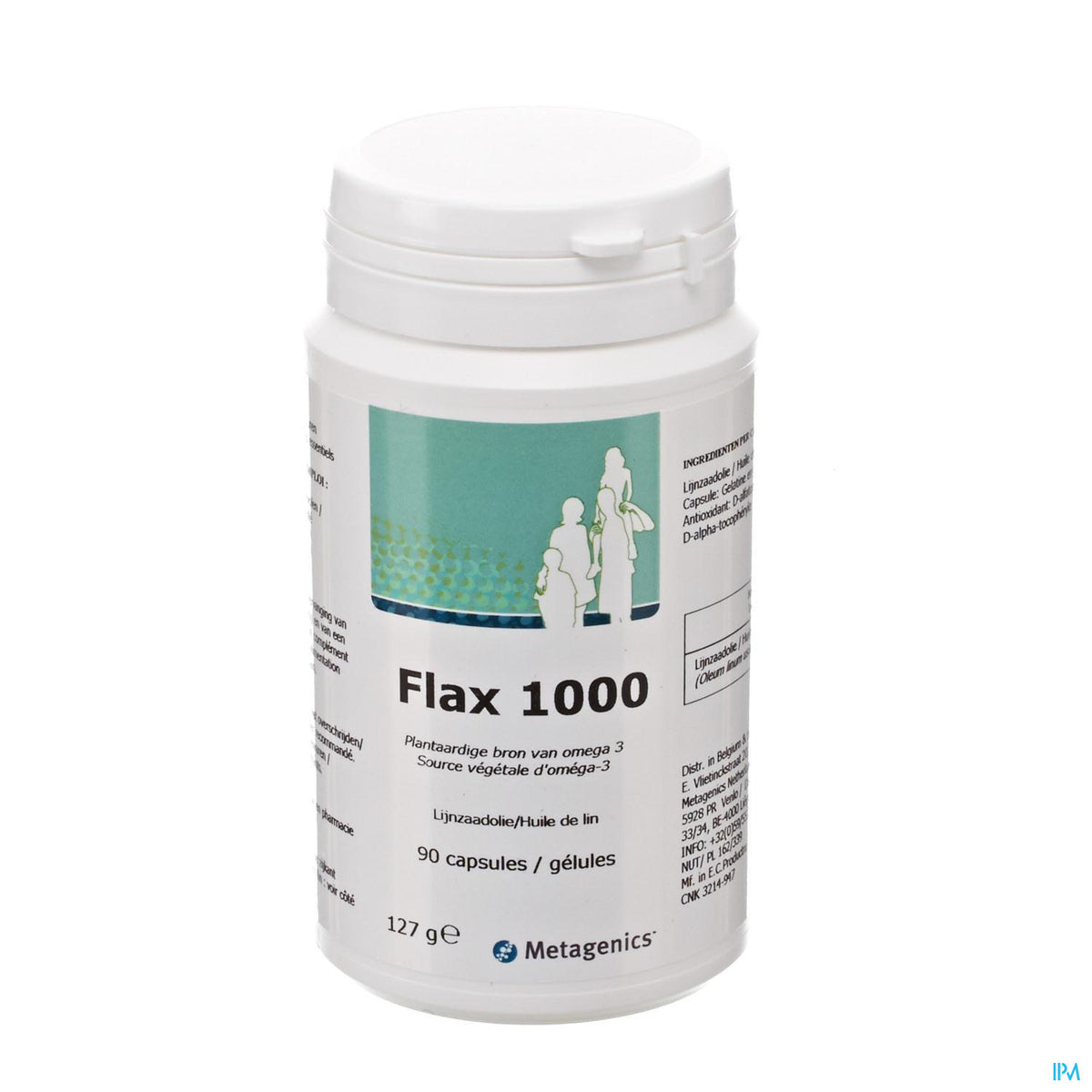FLAX 1000 90 CAPS (HUILE DE LIN)