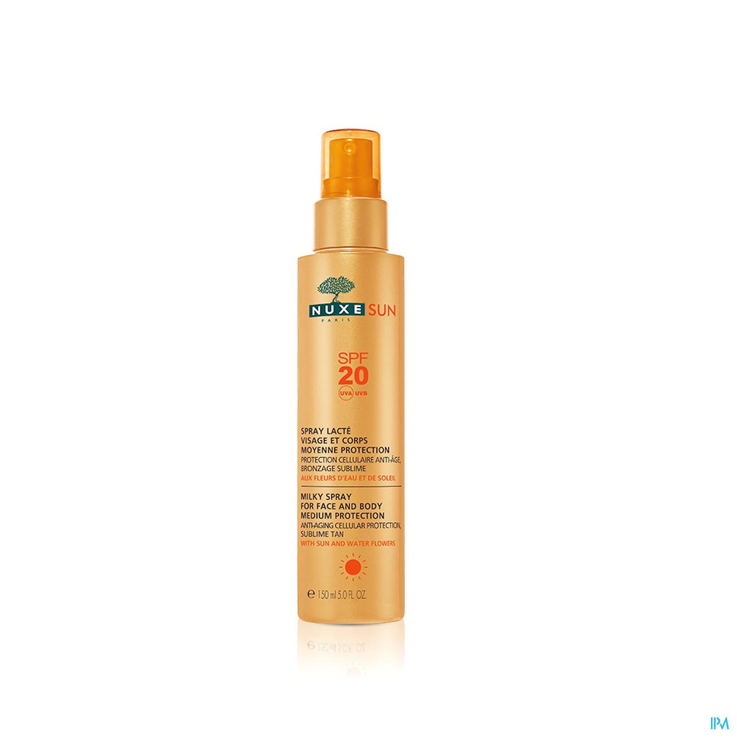 NUXE SUN SPRAY LACTE F20 150 ML
