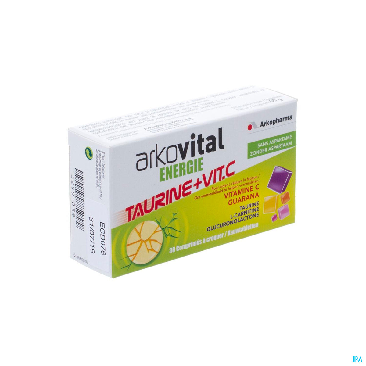Arkovital Energie Taurine Comp Croq. 30