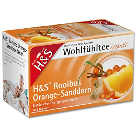 H+S WOHLFUEHLTEE ROOIB-OR-SAND 20SA NR94