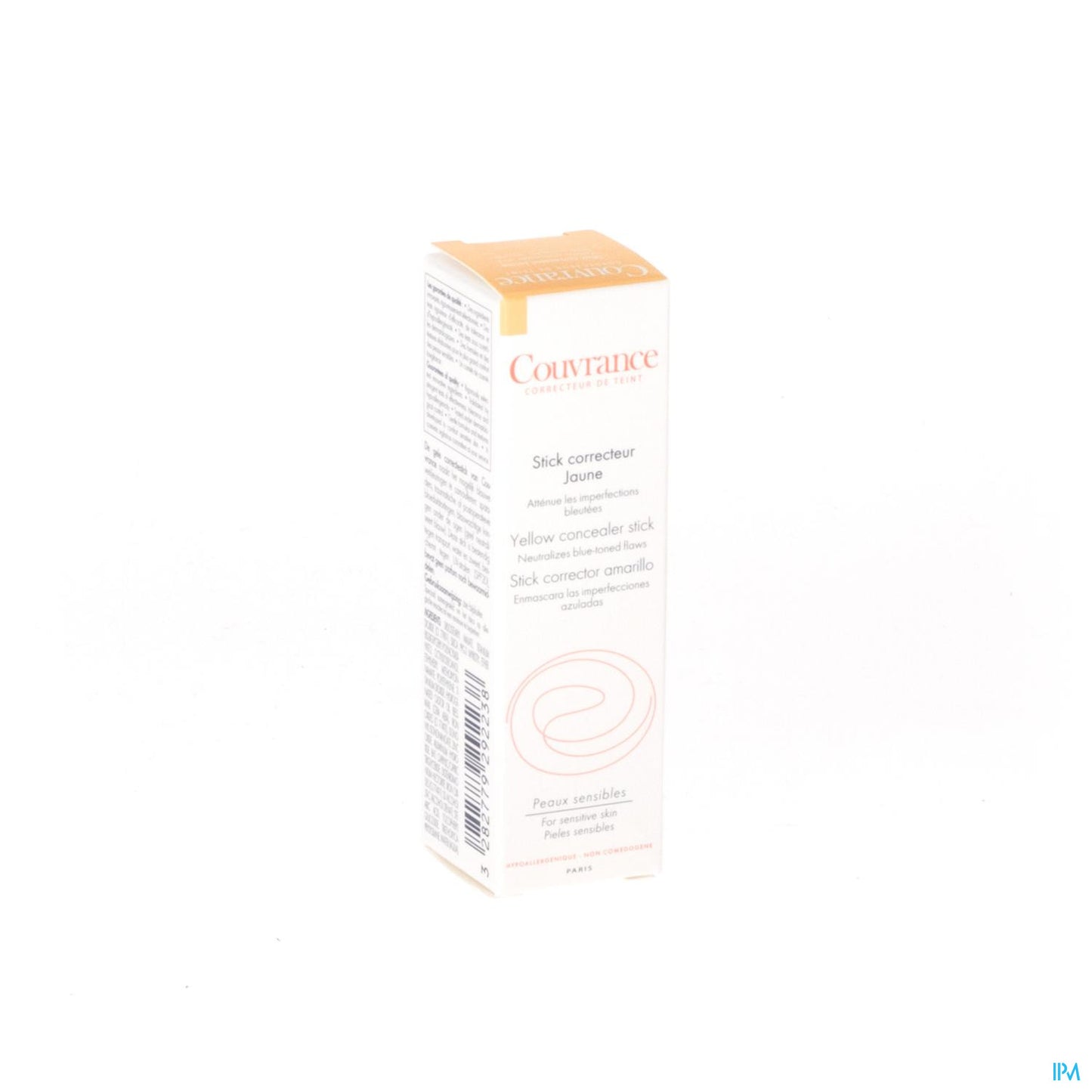 AVENE COUVR STICK CORRECT JAUNE