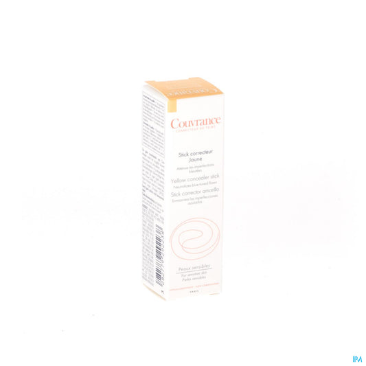 AVENE COUVR STICK CORRECT JAUNE