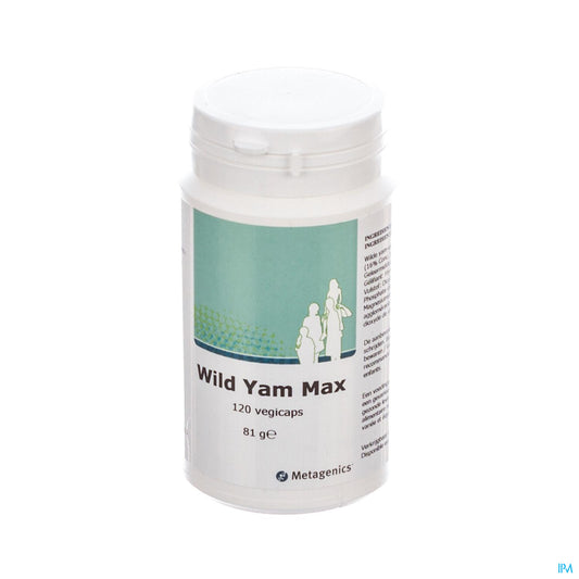 WILD YAM MAX 120 VEGICAPS
