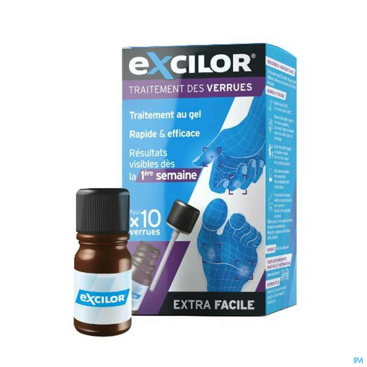 EXCILOR TRAITEMENT DES VERRUES AU GEL