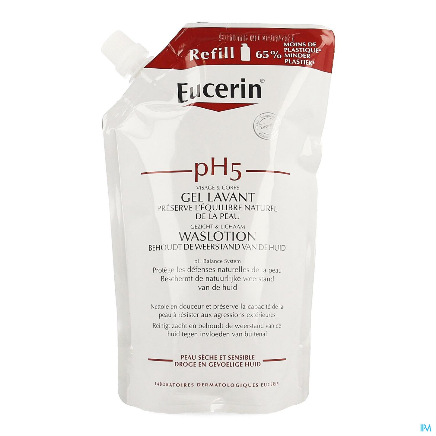 EUCERIN PH5 GEL LAV REFILL 400ML   63082