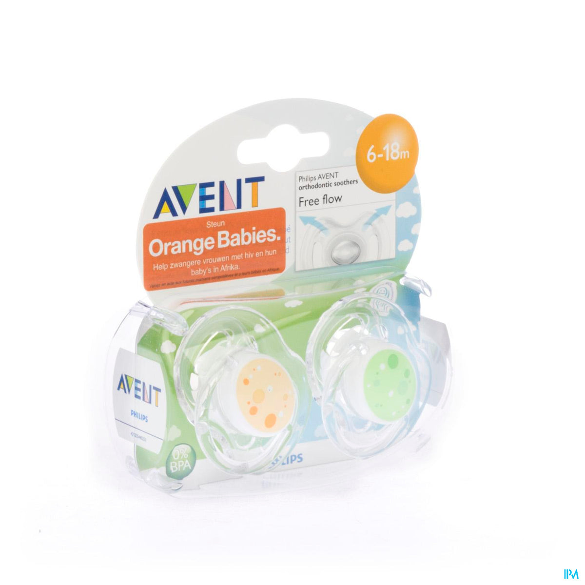 AVENT SUC SIL FREE FLOW TEND DBL 6-18 M