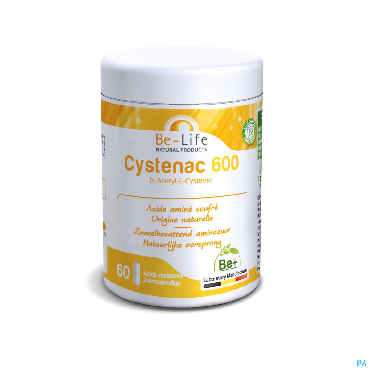 CYSTENAC 600 60 CAPS (BIOLIFE)