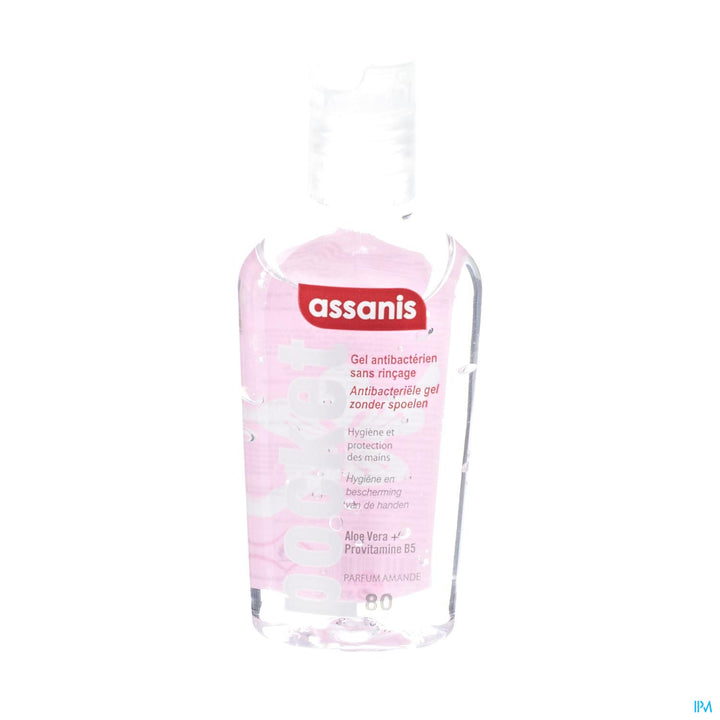 ASSANIS POCKET GEL 80 ML AMANDE DOUCE
