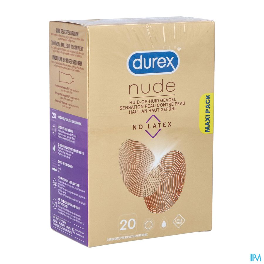 DUREX NUDE OHNE LATEX X20