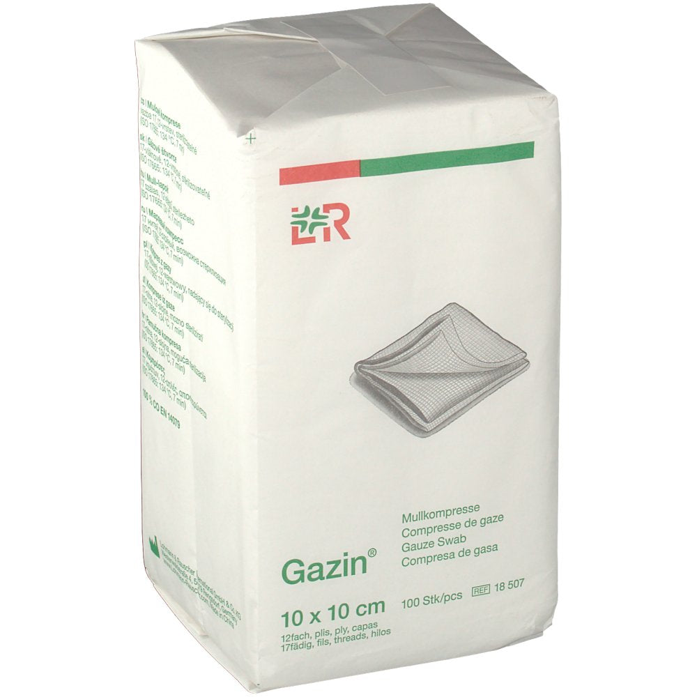 GAZIN 10*10 CM 12 PLIS A 100       18507