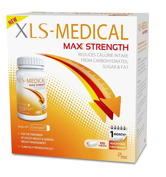 XLS MEDICAL MAX STRENGTH 120 CPR 3214897