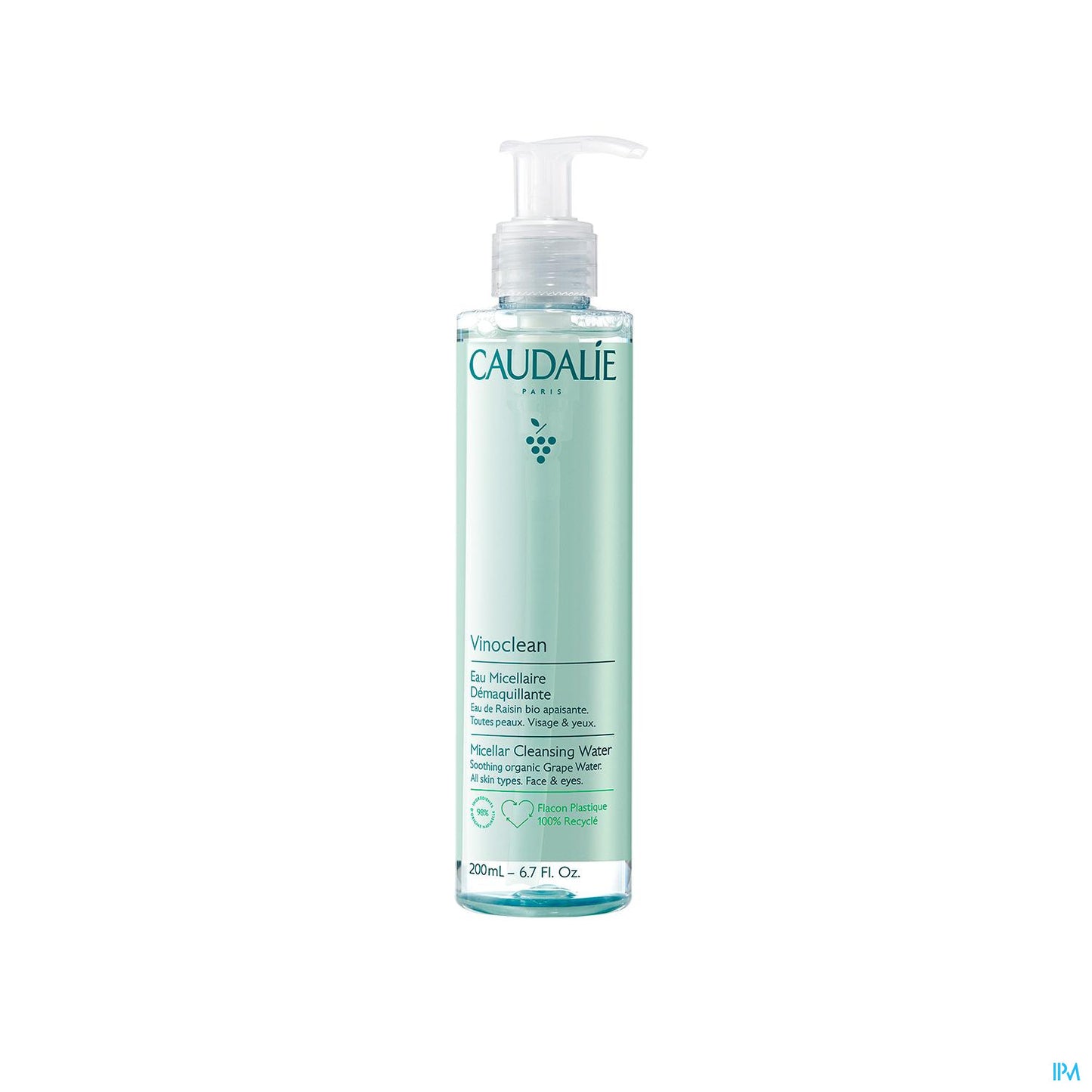 CAUDALIE VINOCLEAN EAU MICEL DEMAQ 200ML