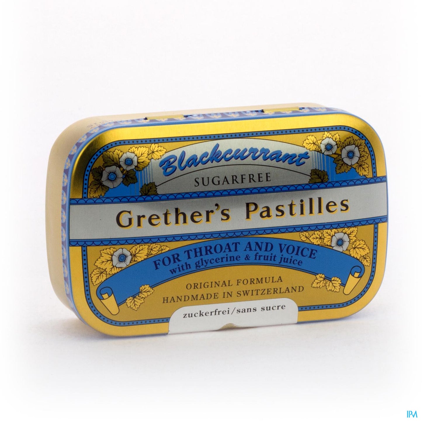 Grether's Pastilles Blackcurrant Ss Past 110g
