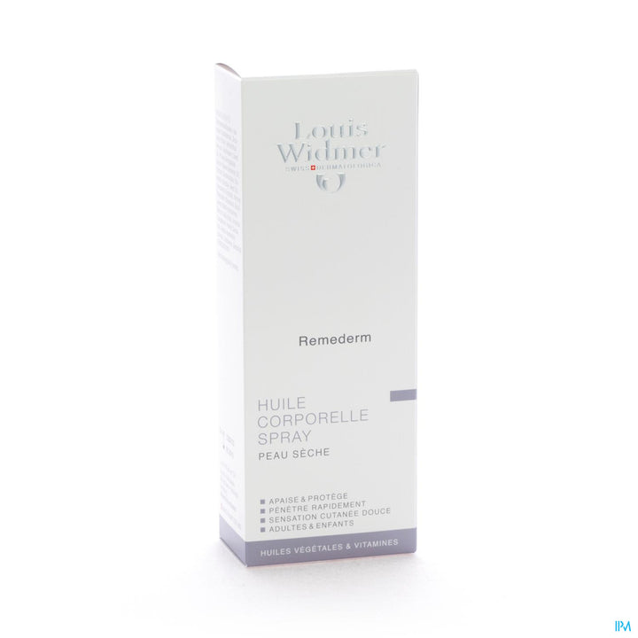 WIDMER REMEDERM SPRAY HUILE CORPORELLE