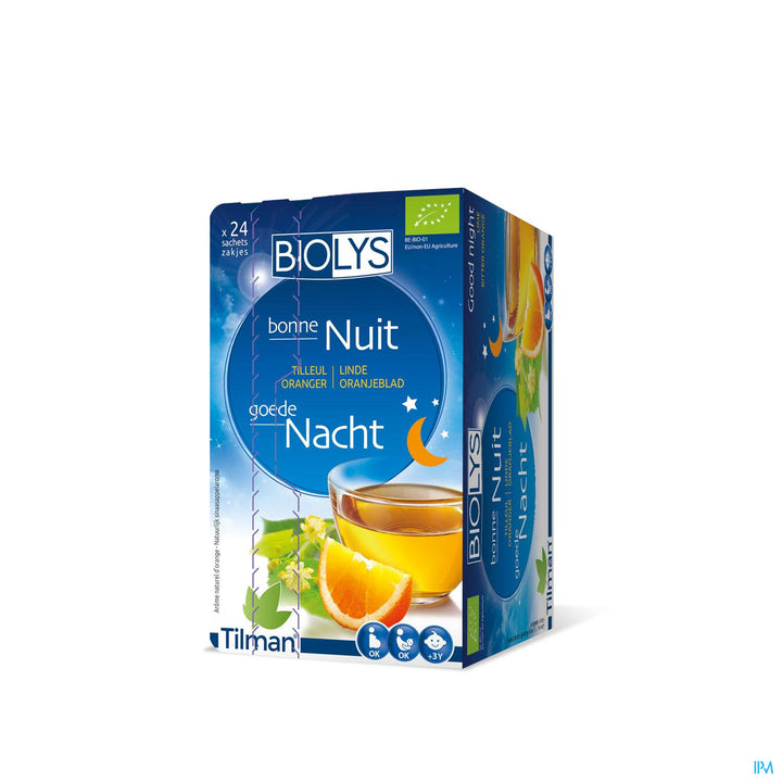 BIOLYS TILLEUL-ORANGER INF BIO 24 SACH