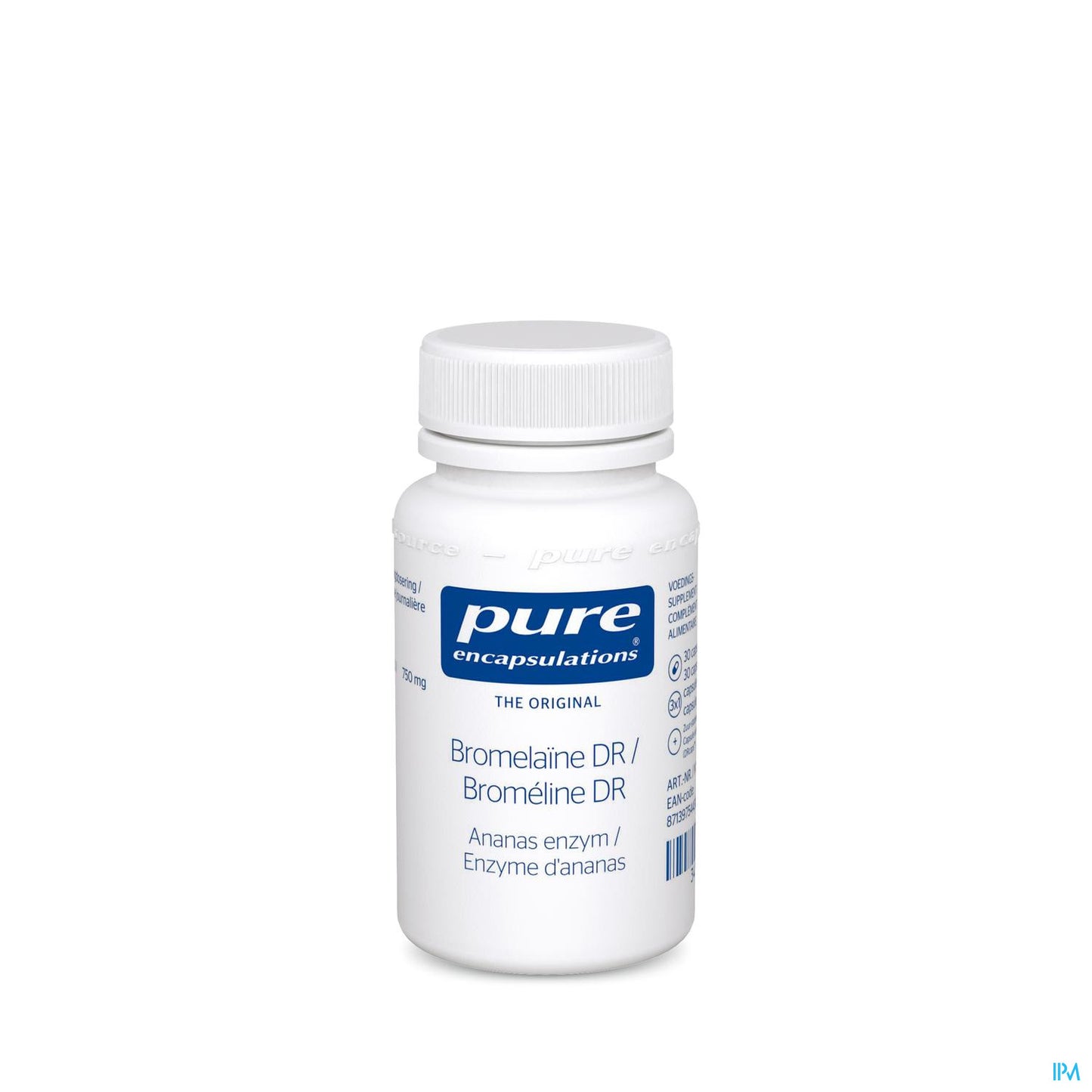 PURE ENCAPSUL BROMELAINE DR 30 CAPS