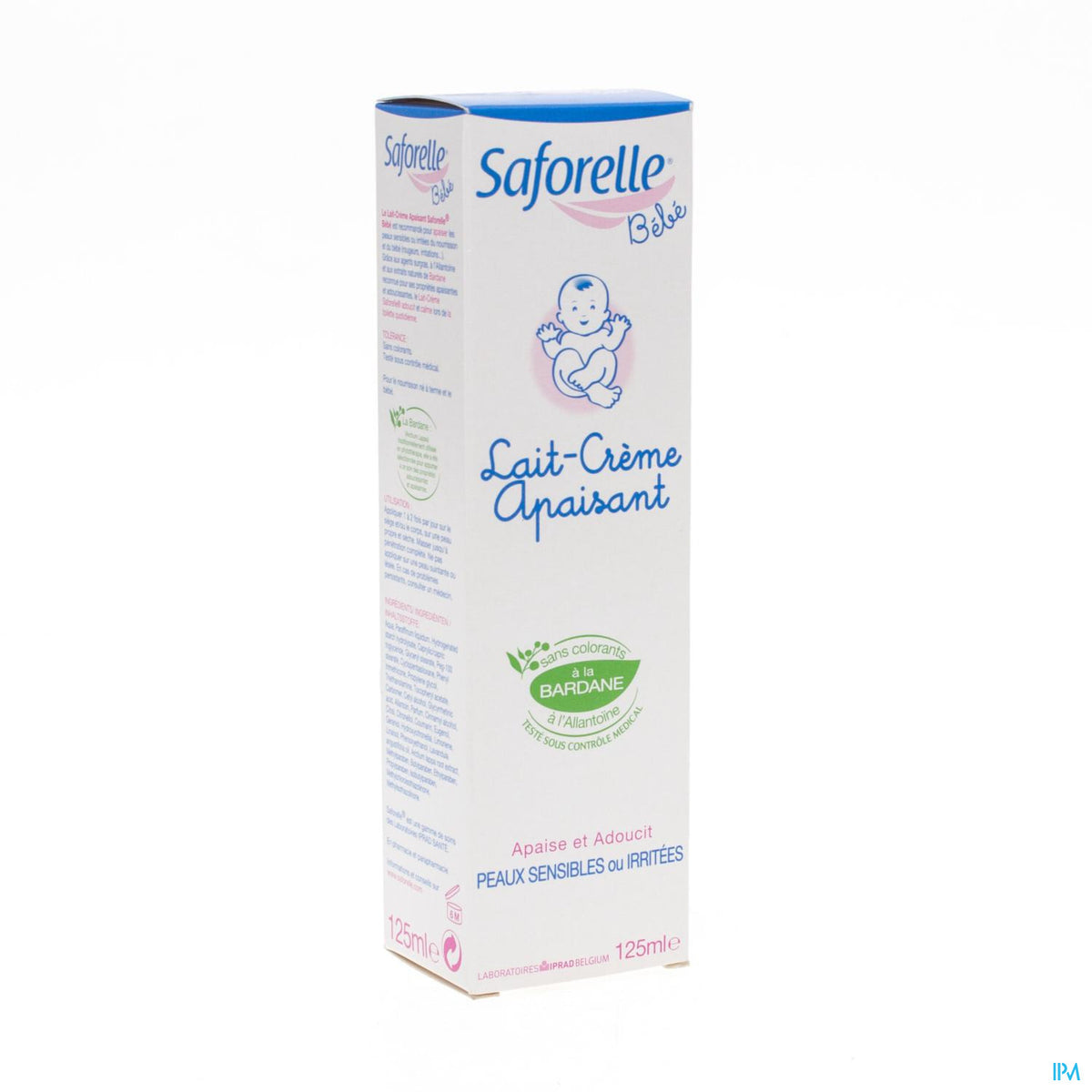 SAFORELLE LAIT CREME TUBE 125 ML