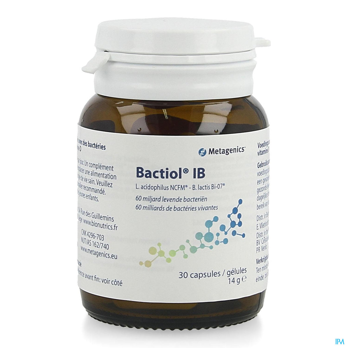 BACTIOL IB 30 CAPS