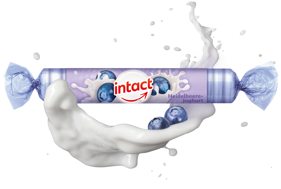 INTACT DEXTROSE YOGOURT AUX MYRTILLES
