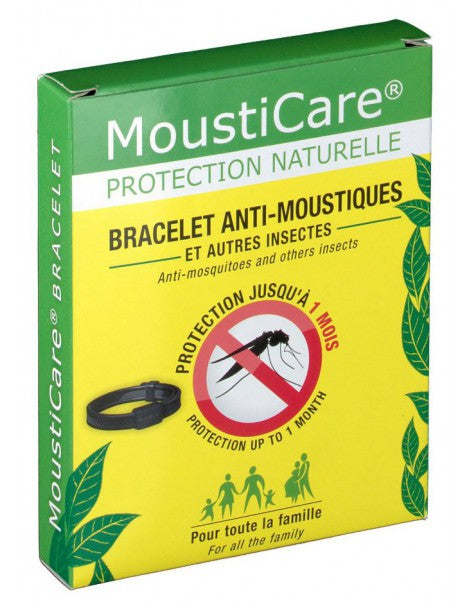 MOUSTICARE BRACELET ANTI-MOUST NOIR