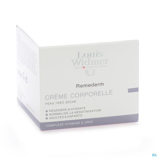 WIDMER REMEDERM CREME 250 G PARF