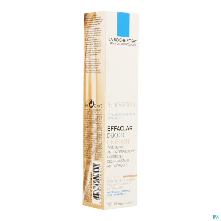 ROCHE POSAY EFFACLAR DUO+UNIF LIGHT 40ML