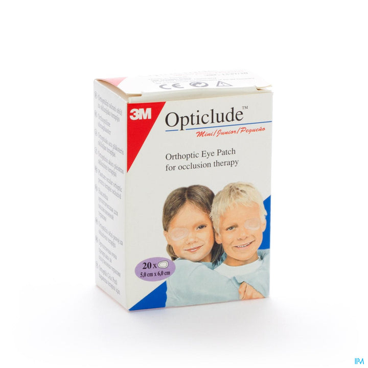 OPTICLUDE JUNIOR 20 PATCH        1537/20