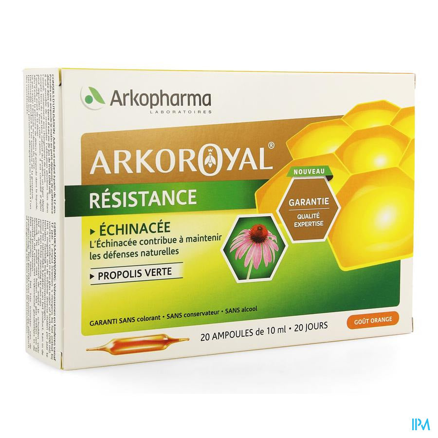 ARKOROYAL PROPOLIS VERTE 10 ML 20 AMP