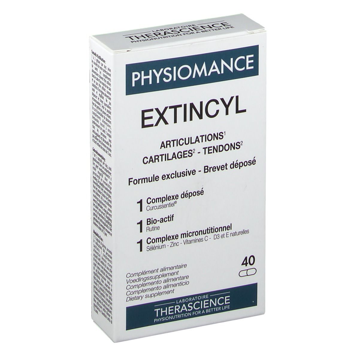 PHYSIOMANCE EXTINCYL 40CAPS