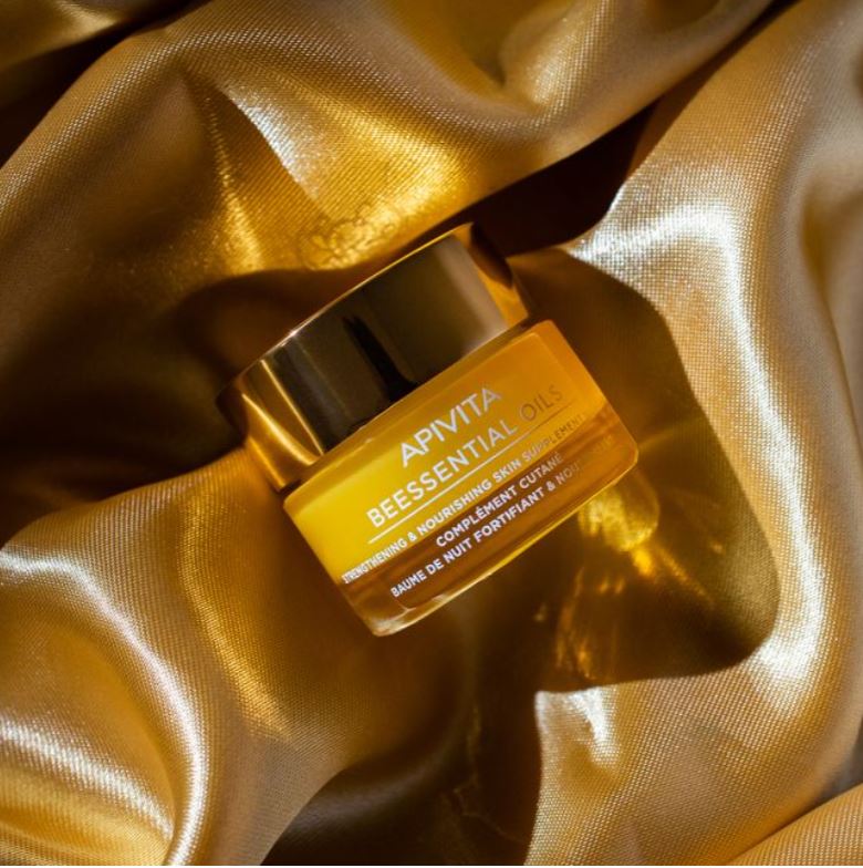 APIVITA BEESSENTIAL BAUME DE NUIT FORTIFIANT &amp; NOURISSANT COMPLEMENT CUTANE 15 ML