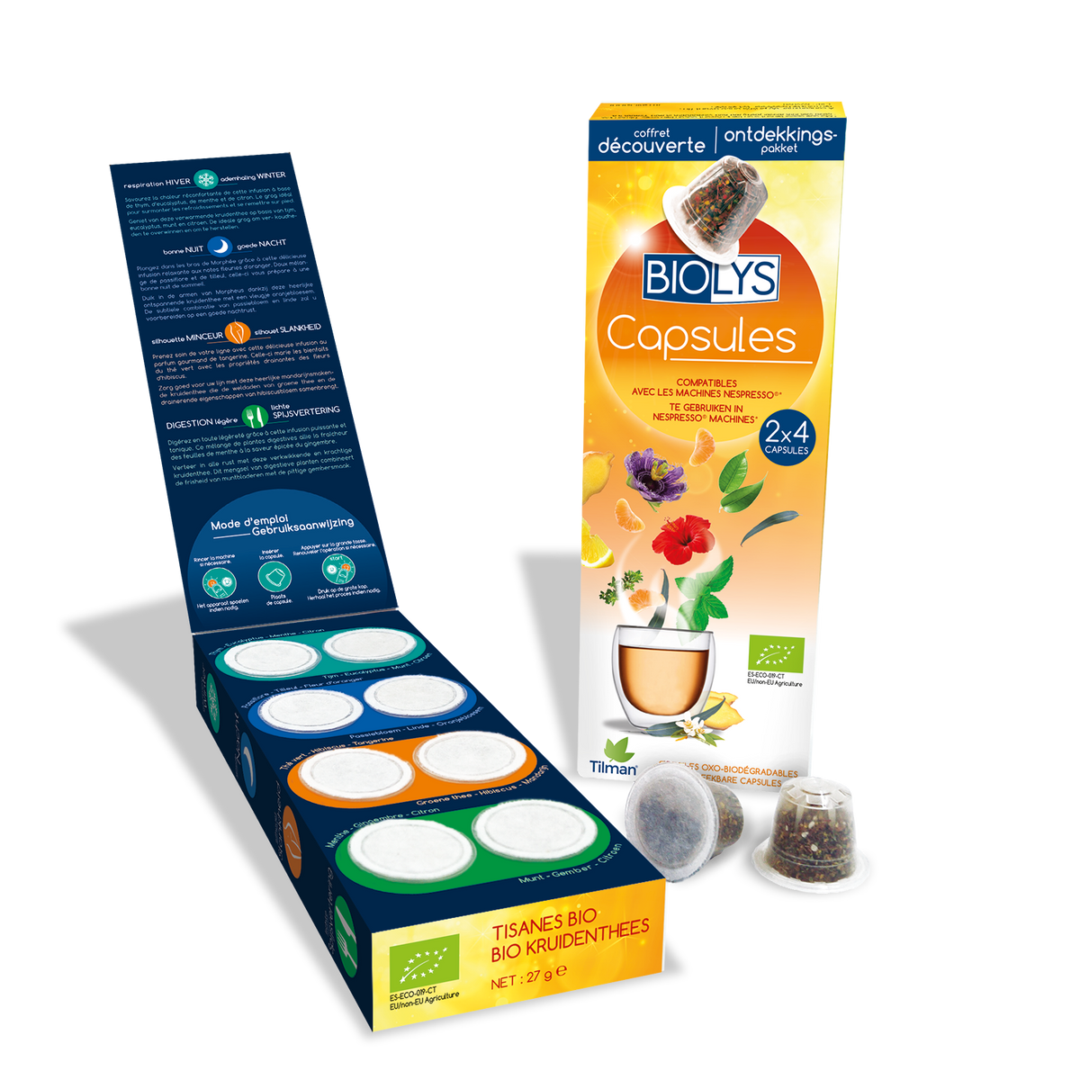BIOLYS CAPSULES COFFRET DECOUVERTE 8 CAP