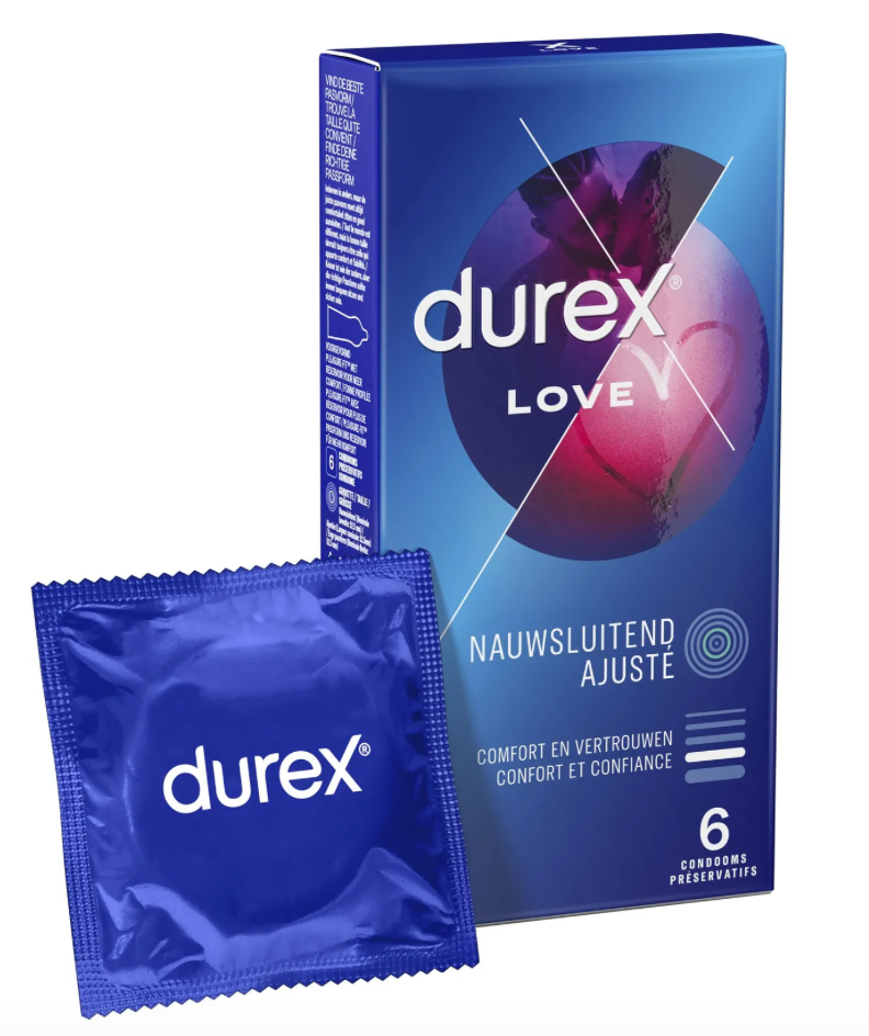 Durex Love Condoms 6 Pieces