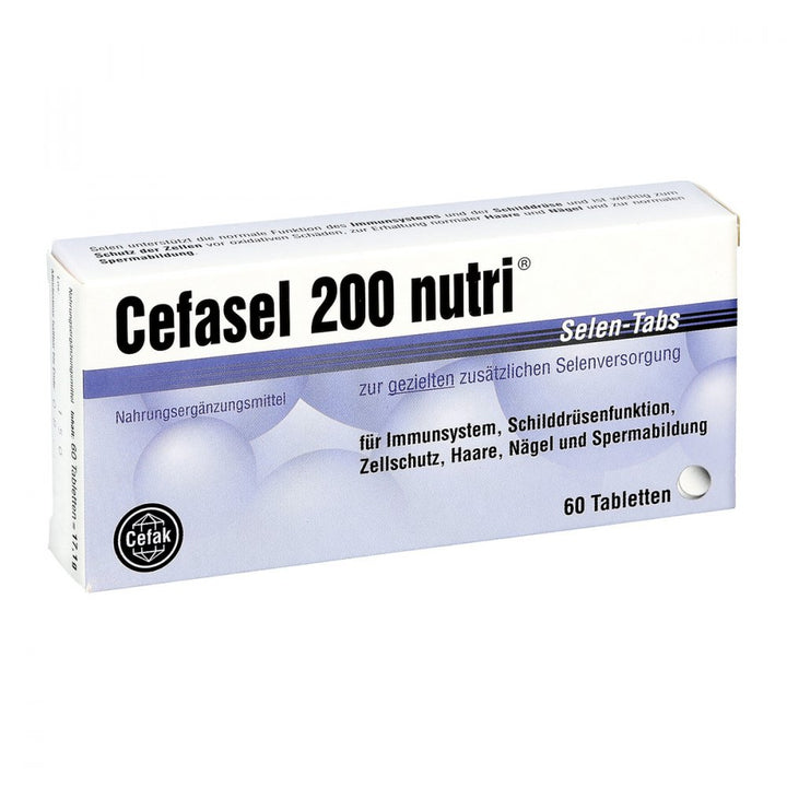 CEFASEL 200 NUTRI SELEN 60 TABS