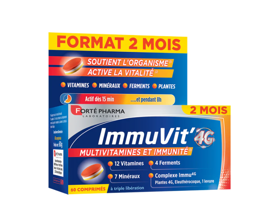 IMMUVIT 4G FORMAT 2 MOIS (25% GRATUITS)