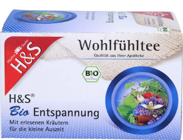 H+S BIO WOHLFUHLTEE ENTSPANNUNG 20 SACH