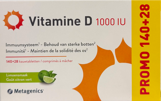 Metagenics Vitamine D 1000 UI 168CPR