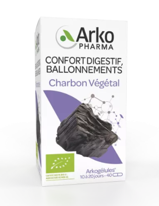 ARKOGELULES CHARBON VEGETAL BIO 150 GEL